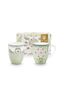 Set/2 Mokken Groot Lily&Lotus Licht Groen