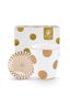 Set Tasse ohne Henkel & Teebeutelablage Dot Delight Weiß/Gold 290ml