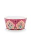 Oriental Flower Festival Set/4 Kommen Donkerroze 12cm