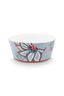 Giftset Bowls 15cm & Chopsticks Oriental Flower Festival Blauw
