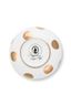 Bol Dot Delight Blanc-Or 15cm