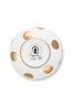 Set/2 Kommen Dot Delight Wit/Goud 15cm