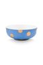 Set/2 Kommen Dot Delight Lichtblauw/Goud 20cm