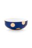 Set/2 Schalen Dot Delight Navy/Gold 15cm