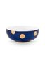 Set/2 Kommen Dot Delight Navy/Goud 20cm