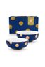 Set/2 Kommen Dot Delight Navy/Goud 20cm