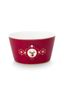 Schale Love Birds Medallion Hirsch Dunkelrot 15cm