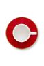 Love Birds Espresso Kop & Schotel Rood/Roze