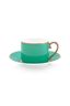 Tasse et Soucoupe à Cappuccino Pip Chique Vert
