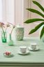 Set/2 Espresso Koppen & Schotels Lily&Lotus Licht Groen