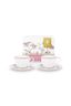 Set/2 Koppen & Schotels Jolie Stippen Goud Roze