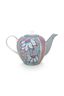 Flower Festival Theepot Groot Lichtblauw