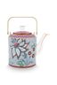 Oriental Flower Festival Teekanne Blau Medium