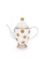 Teekanne Dot Delight Weiß/Gold 1.25l