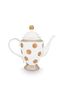 Teekanne Dot Delight Weiß/Gold 1.25l