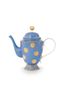 Theepot Dot Delight Lichtblauw/Goud 1.25l