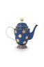 Theepot Dot Delight Navy/Goud 1.25l