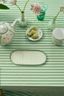 Suiker & Melkschaal Lily&Lotus Tegels Licht Groen