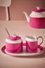 Pip Chique Ovale Taartplateau Roze