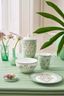 Set/3 Breakfast Set Lily&Lotus Light Green