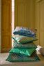 Cushion Quilted Daisy Dreams Green