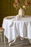 Set/2 Serviettes Broderie Étoiles Or
