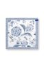 Set/4 Servetten Royal Regal Flower Blauw