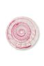 Kandelaar Glas Swirl Roze 28cm