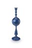 Kaarsenhouder Metalen Bol Marineblauw 44cm