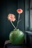 Metalen Vaas Groen 23cm