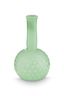 Set/3 Petits Vases en Verre Bleu-Vert
