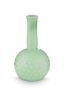 Set/3 Petits Vases en Verre Bleu-Vert