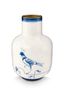 Vase Metal Pip & The Blue Bird Blue 30cm