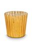 Set/4 Theelichthouders Glas Rood 7cm