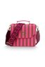 Frances Schoudertas Small Streep Roze