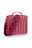 Frances Schoudertas Small Streep Roze
