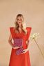 Willow Portemonnee Streep Roze