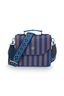 Frances Schoudertas Small Streep Blauw