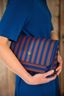 Fenna Sac Bandoulièr Moyen Ligne Bleu