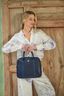 Felice Handtas Large Blauw