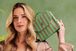 Frances Schoudertas Small Streep Groen