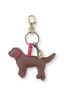 Pucky Sleutelhanger Hond Bruin