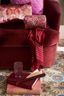 Necessaire Coco Mittelgroß Quilted Daisy Dreams Rot