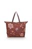 Tilda Sac Cabas Flores Felices Rouge
