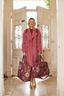 Tilda Sac Cabas Flores Felices Rouge
