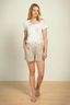 Bobi Korte Broek Little Sumo Stripe Zand
