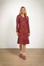 Danai Nachthemd Lange Mouw Daisy Dreams Rood 