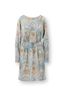 Dido Nachthemd Lange Mouw Jabali Blauw 