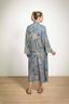 Noa Kimono Safari Bloom Blau 