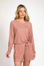 Tina Top Lange Mouw Thousand Leaves Roze 
